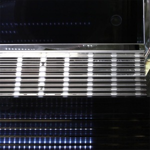 Attrezzature da forno pasticceria negozio di raffreddamento ad aria <span class=keywords><strong>porta</strong></span> di vetro 4 strati torta di <span class=keywords><strong>frutta</strong></span> Sandwich Display frigo vetrina - Product Image 5