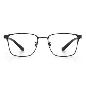 กรอบแว่นตาทรงสี่เหลี่ยมผืนผ้าสไตล์เกาหลีสำหรับผู้ชาย S8801 TR90 เลนส์ PC แบบเต็มกรอบ ดีไซน์ทันสมัยสวมใส่สบาย - Product Image 4