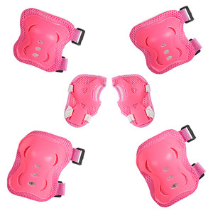 Kind Kniebeschermers Elleboog Pads Pols Guards 3 In 1 Beschermende Gear Set Voor Multi Sport Skateboarden Inline Rolschaatsen fietsen - Product Image 1
