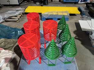 Phao điều hướng 2500kg màu vàng/đỏ/xanh lá cây 1550mm Chiều cao mặt phẳng tiêu cự iala chứng nhận năng lượng mặt trời Bảo vệ UV Hàng Hải - Product Image 4