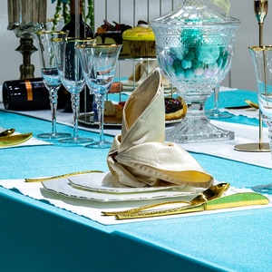 Ensemble de vaisselle de luxe, <span class=keywords><strong>style</strong></span> européen, bord en or, de haute qualité, chinois, 1 pièce - Product Image 5