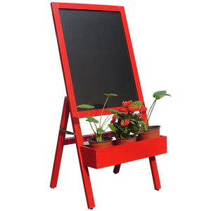 Soporte Vertical Decorativo para Flores de 110 cm, de una Sola Cara, de Madera Melaminizada, con <span class=keywords><strong>Pizarra</strong></span>, para Floristería, Hotel, Tienda, Exhibición de Eventos - Product Image 1