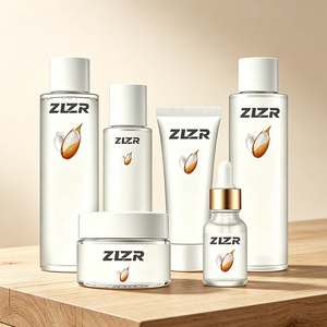 Custom Logo Natural Moisturizing & Whitening Rice <b>Serum</b> & <b>Face</b> Cream Set with Kojic Acid & Ginseng for All Skin Types for Women - Product Image 4