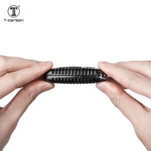 Custodia per chiave a distanza per auto in fibra forgiata a 5 pulsanti per Land <span class=keywords><strong>Rover</strong></span> <span class=keywords><strong>Range</strong></span> <span class=keywords><strong>Rover</strong></span> LR4 <span class=keywords><strong>Sport</strong></span> Evoque copri chiavi T-carbon <span class=keywords><strong>accessori</strong></span> per auto - Product Image 5