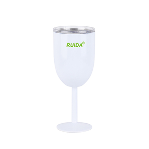 Copa de <span class=keywords><strong>Vino</strong></span> de Acero Inoxidable de Doble Pared con Aislamiento al Vacío y Tapa - Product Image 6