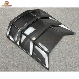 Couvre-moteur en fibre de carbone sèche pour Lambo Huracan LP610 2014-2018, capot en carbone, kits de carrosserie, pièces de voiture - Product Image 4