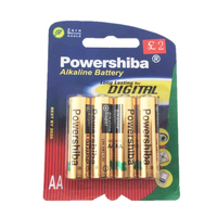 Pile alcaline Aa non rechargeable Lr6 de super qualité avec norme IEC