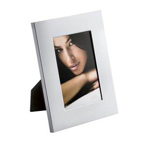 Cadre photo en métal lisse 100x150 mm pour affichage sur bureau - Product Image 1