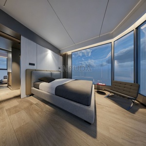 Capsule spatiale en verre préfabriquée personnalisable avec vue panoramique pour hôtels et villas sur les falaises - Product Image 4