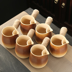 ชุดกาน้ำ<span class=keywords><strong>ชา</strong></span>เซรามิก Estick พร้อมหูจับ และชุดน้ำชา 6 ถ้วย พร้อมกล่องของขวัญ ทนความร้อน ชุดถ้วยชาสไตล์จีนใหม่ - Product Image 1