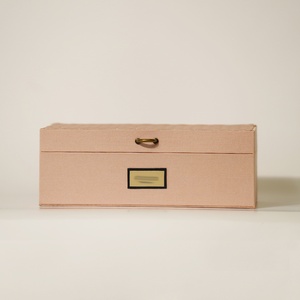 Giá Tốt Unisex Có Thể Gập Lại Khăn Giày T-Shirt Lưu Trữ Hộp Và Túi Thời Trang Vỏ Sò Cứng Bìa Trang Điểm Túi - Product Image 2