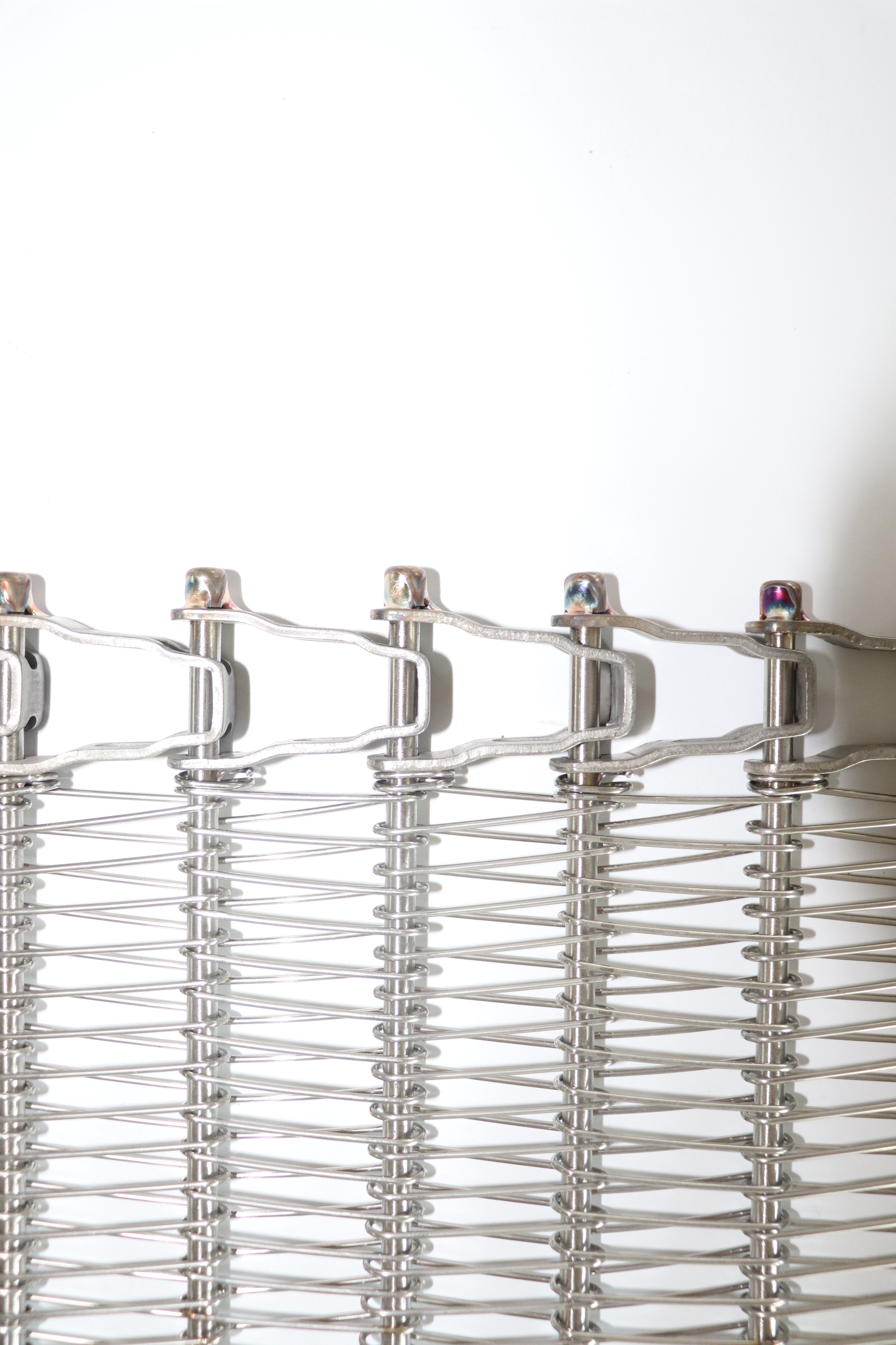 Adjustable Stainless Steel Flat Flex Belt Conveyor Sintered Wire Mesh