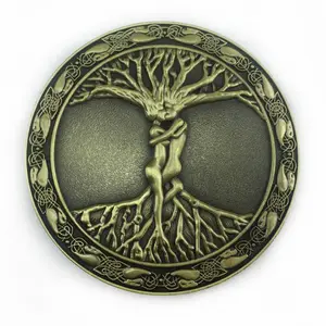 Classic style Old Fashion Cowboy Belt Buckles TREE OF LIFE buckles