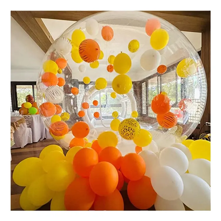 Globo inflable de burbuja de lujo para fiesta, casa de burbujas de tamaño humano, tienda de campaña, nuevo diseño, gran oferta