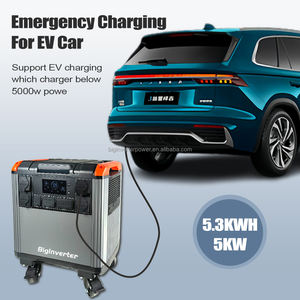 Générateur solaire tout-en-un 5000W, prêt à l'emploi, station d'alimentation portable LiFePO4 pour le camping en plein air, la sauvegarde d'urgence - Product Image 4