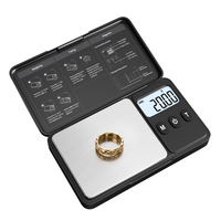 High-Precision Mini Electronic Digital Scale ABS Lithium Battery Powered LCD Weight Measuring Device Kitchen Medicinal Materials