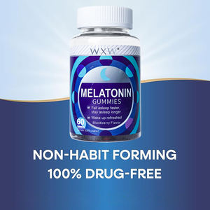 Gommes à la mélatonine personnalisées OEM s'endorment plus rapidement Bonbons suppléments vitaminiques - Product Image 6
