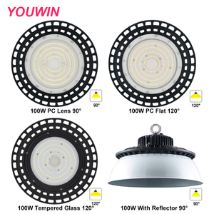 YOUWIN lampu <span class=keywords><strong>Led</strong></span> <span class=keywords><strong>Ufo</strong></span> High Bay <span class=keywords><strong>150w</strong></span> pencahayaan <span class=keywords><strong>Led</strong></span> <span class=keywords><strong>Hibay</strong></span> untuk bengkel gym lampu <span class=keywords><strong>Led</strong></span> Teluk tinggi liontin aluminium IP65 80 gudang
