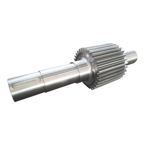 Arbre à cannelures robuste de grande taille, fourni par l'usine, pour réducteurs d'engrenages, roulement en acier forgé sur mesure non standard, modèle OEM - Product Image 5