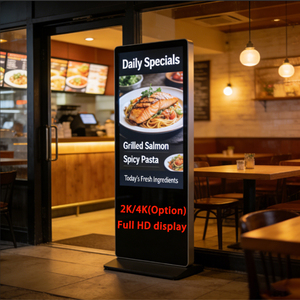 2K 4K Touch Screen 32-65 Inch Indoor Commercial Advertising LCD Display Floor Standing Digital Signage - Product Image 1