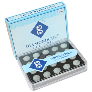 थोक बेहतर चमड़े के क्यू टिप्स, स्नूकर पूल बिलियर्ड क्यूज़ 11/12 मिमी पूल क्यू टिप्स - Product Image 1