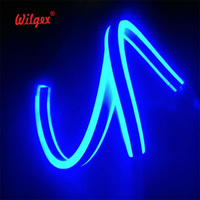 Meilleure Vente 11x24mm RVB 5050 Pixel SPI WS2811 DMX Programmable Double Côtés Conduit Néon Flex IP68 Pour La Décoration Intérieure Et Extérieure