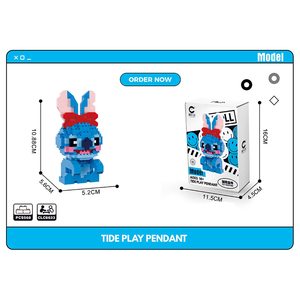 Adorable Juego de Bloques de Construcción 3D de Panda Monstruo StellaLou, Juguetes Creativos de Bloques de Construcción, Regalos para Niños - Product Image 5