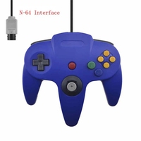 Controlador USB con cable para 64 para N64 Gamepad Joystick Classic Gaming Joypad para consola N64