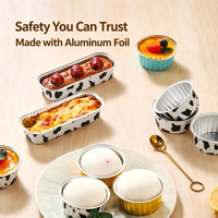 Conteneur en aluminium pour friteuse à air, résistant à la chaleur, qualité alimentaire avec couvercle, pour emballage de plats à emporter et barbecue, logo personnalisé, directement de l'usine