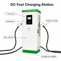Estación de Carga Rápida DC para Complejos de Apartamentos, Cargador de Vehículos Eléctricos de 80kW, Tipo Piso, Público, OCPP 1.6J, Suministro de Fábrica WrightCharge