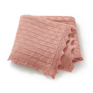 Nouvelle couverture pour bébé en tricot Mimixiong, vente chaude 2026, couverture en tricot personnalisée pour nouveau-né, 100*80 cm, couverture d'emmaillotage, couverture de lit pour bébé - Product Image 1