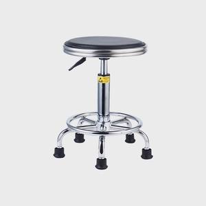 Ghế quầy bar hiện đại bằng da PU kim loại, giá sỉ nhà máy, cao cấp, dùng cho phòng thí nghiệm - Product Image 1