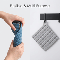 Tapis isolant en silicone, set de table, dessous de plat, dessous de verre, dessous de pot, dessous de tasse à thé, résistant à la chaleur, moderne