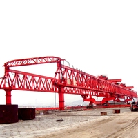 Grúa lanzadora de vigas de hormigón para carreteras de 100/40 toneladas, de alta resistencia, para construcción