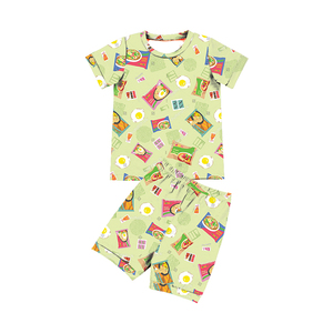 Sous-vêtements pour enfants, ensemble de 2 pièces, pyjamas d'été pour bébés garçons de 12 <span class=keywords><strong>mois</strong></span>, nouvelle collection - Product Image 2