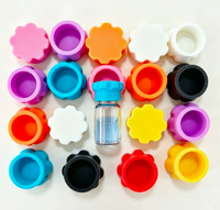 Bouchons en silicone pour flacons 3 ml 5 ml, couvercles anti-poussière pour bouteilles, fermetures antidérapantes et étanches pour emballages de médicaments, vente en gros personnalisée