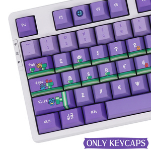 Teclas Personalizadas de Monstruo en Verde y Morado, Perfil Cherry para Teclado Mecánico Cherry <span class=keywords><strong>MX</strong></span> 60%, 151 Teclas, Espacio 7U - Product Image 4