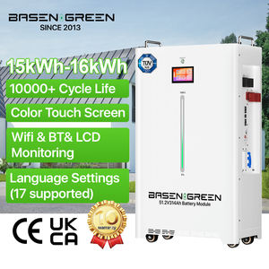 51,2 В, 300 А · ч, Аккумулятор LiFePO4, 11 кВтч, 15 кВтч, 10000 срок службы, домашний Аккумулятор для хранения энергии - Product Image 1