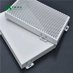 Aluminum Perforated <b>Panel</b> 3 Mm Thickness Outdoor Use Fireproof Lightweight Modern Design - Product Image 1