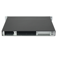 Boîtier de serveur industriel 1U en aluminium à montage en rack, conception personnalisée, prix usine, avec alimentation FLEX, pour contrôle industriel