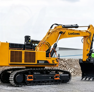Excavatrice sur chenilles Liugong 985F de 85 tonnes, robuste, avec brise-roche pour le brisage de roches dans l'exploitation minière - Product Image 1
