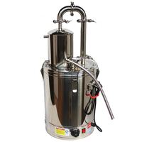 DAWNTECH 60L Équipement de Fermentation de Vin Semi-Automatique en Acier Inoxydable pour Usage Domestique, Garantie 3 Ans pour Vins Blancs, Rouges et de Riz