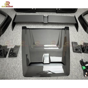 Kit de Carrocería de Fibra de Carbono Seca Estilo B 2025 W465 G63, Capó, Parachoques y Alerón para G Wagon W465 W464 G500 G63, Kit de Carbono 2025+ - Product Image 5