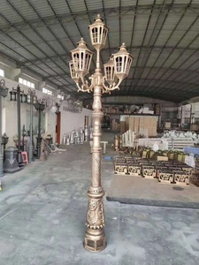 Éclairage paysager européen à grande échelle, éclairage extérieur pour jardin, villa résidentielle, lumière de cour LED, IP65, construction en métal et verre - Product Image 3