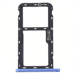 Bandeja para tarjeta SIM Micro SD para ZTE Blade A52 Azul - Product Image 2