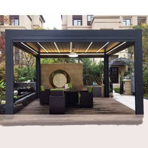 Motorisierte Faltbare Lamellendach Bioklimatische Aluminium Outdoor Premium Anpassbare Garten Terrasse Pergola - Product Image 6