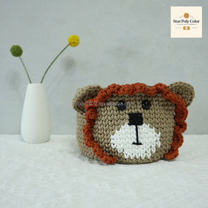 <span class=keywords><strong>Panier</strong></span> de rangement <span class=keywords><strong>pour</strong></span> animaux tricoté à la main, mignon et moderne, écologique, multifonctionnel <span class=keywords><strong>pour</strong></span> le salon, boîte de rangement <span class=keywords><strong>pour</strong></span> jouets - Product Image 6