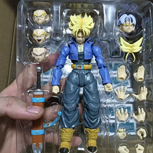 Mô hình nhân vật hành động Goku Siêu Saiyan Trunks Dragon Ball Z PVC 13cm chất lượng tốt, chất liệu nhựa resin, phiên bản S.H.Figuarts <span class=keywords><strong>DBZ</strong></span> Trunks - Product Image 2