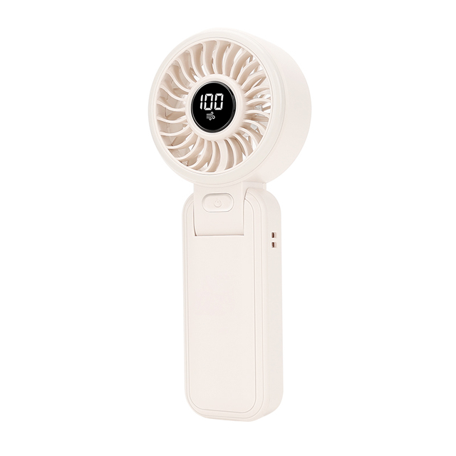 Supplier Wholesale Price Portable & Wearable Fans 3600mah Rechargeable Handheld Fan Mini Foldable
