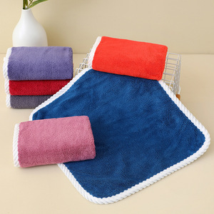 ชุดผ้าขนหนูคอรัลฟลีซ Jin Ao ขนาด 35x75 70x140 35x35 ซม. หนานุ่ม ซึมซับดี ไม่เป็นขุย ผ้าขนหนูสำหรับใช้ในบ้าน พร้อมพิมพ์โลโก้ - Product Image 3